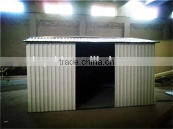 garden storage shed/ China outdoor garden sheds