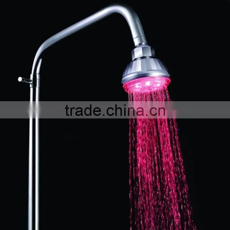 Colorful Head Home Bathroom 7 Colors Changing LED Shower Water Glow Light