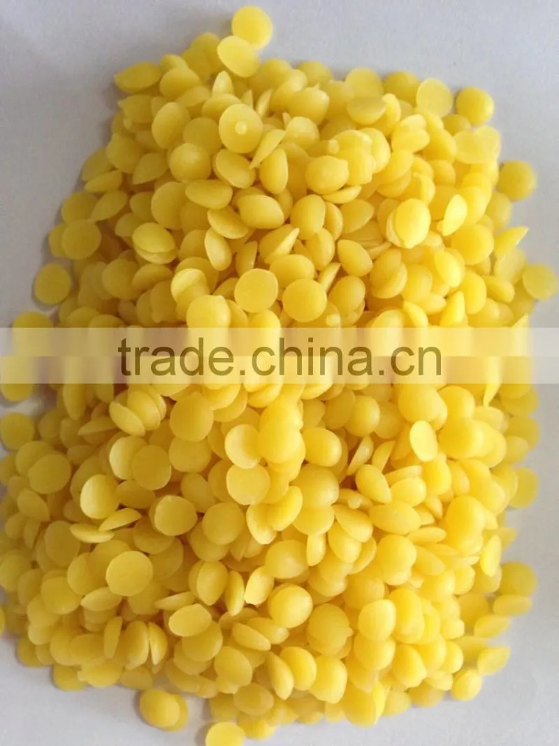 pure high quality BP grade white/yellow beeswax pellets for cosmetic in beads, pearls, pastilles