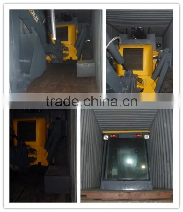 backhoe tire 16.9-24 WZ30-25 Backhoe Loader with 1 cub meter construction machine for low price sale