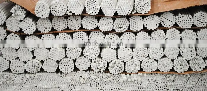 4mm dia stick of red color FRP Stick,Fiberglass Solid Round Rod,Fiberglass Curtain Pole