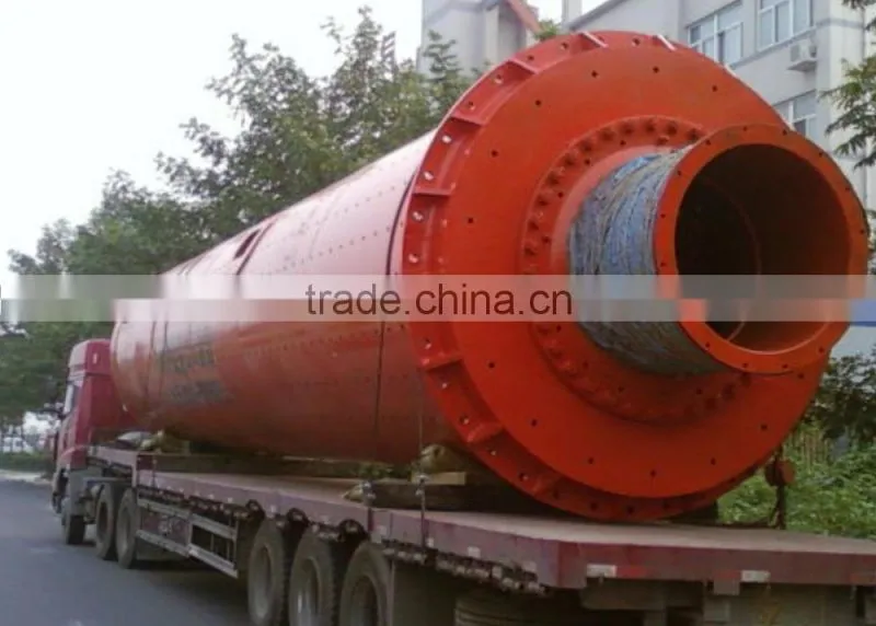 Side driving cement clinker ball mill