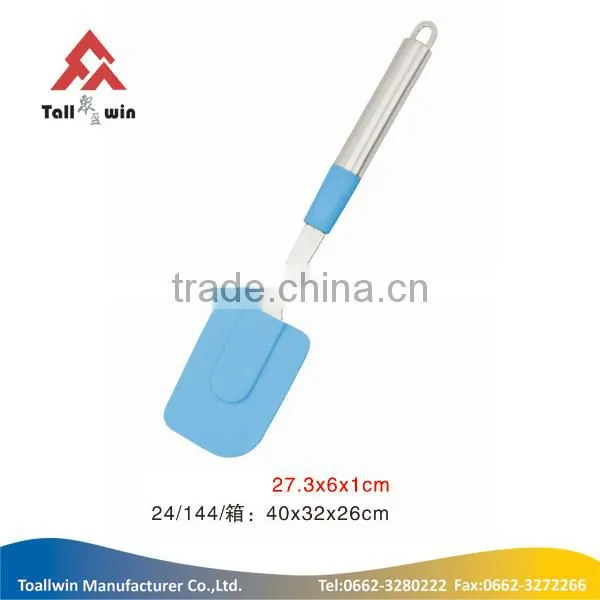 Food grade silicone kitchen utensils/yellow silicone spatula