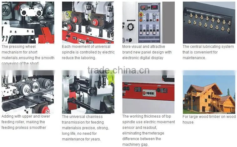 Four side moulder/4 side planer