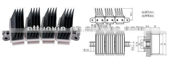 Sideflexing Integrated Gripper Plastic TAB Chains