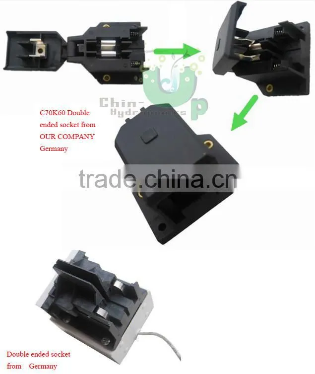 2016 high quality grow light lamp shade/pre-wired 15'lamp cord and hanging hooks/DE SIMPLE HOOD