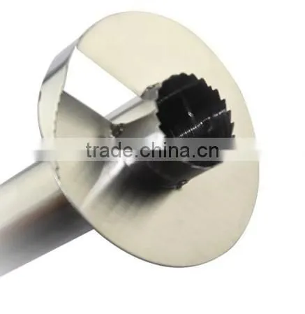 Stainless steel Pineapple Slicer with Wedger , pineapple peeler corer slicer , pineapple corer slicer