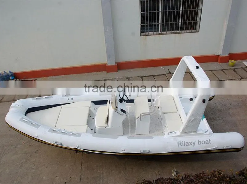 CE certificated large inflatable rigid boat