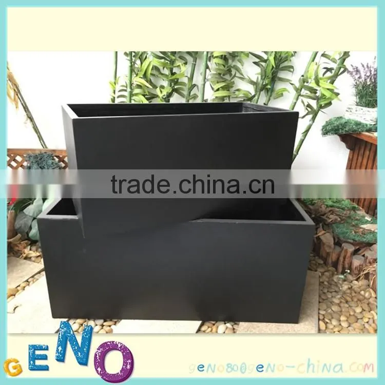 Giant long design clay flower pot,wall mounted planter wholesale