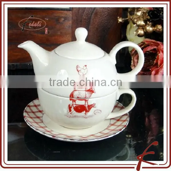 New China Factory Ceramic Porcelain Coffee Tea Pot