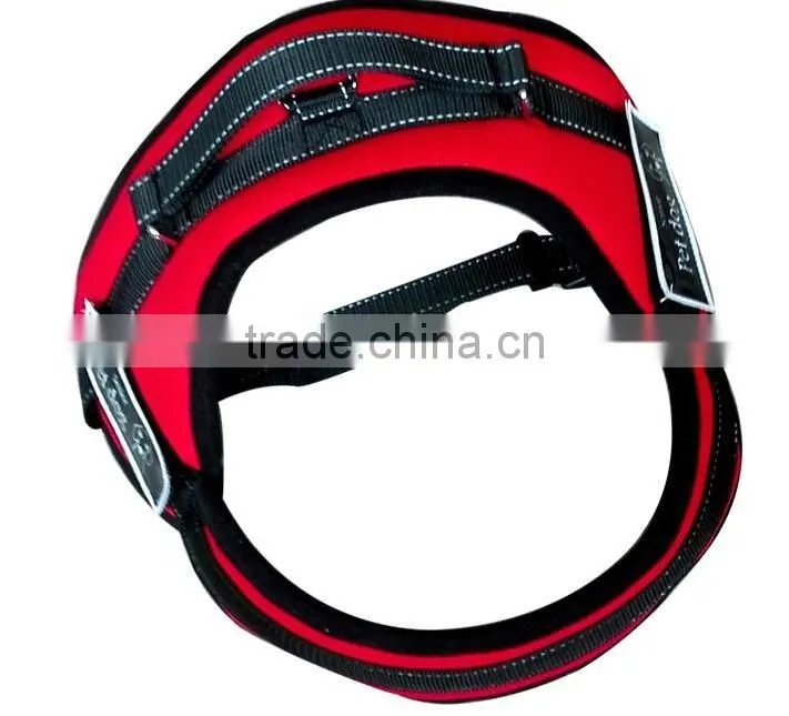 CY113 High quality adjustable pet harness vest breathable dog training harness