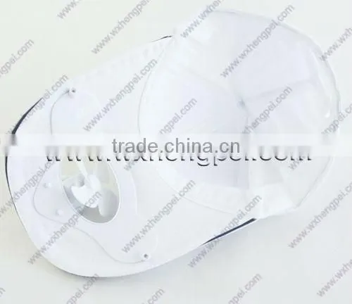 solar LED outdoor cap with fan