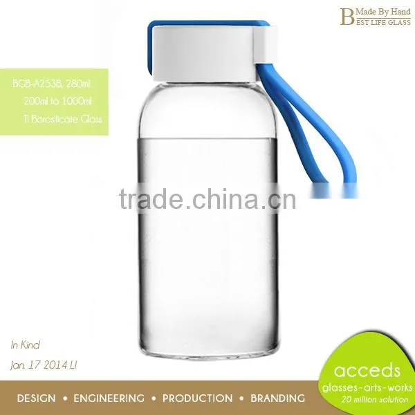 Empty Thermo Handmade New Glass Milk Bottles Sale