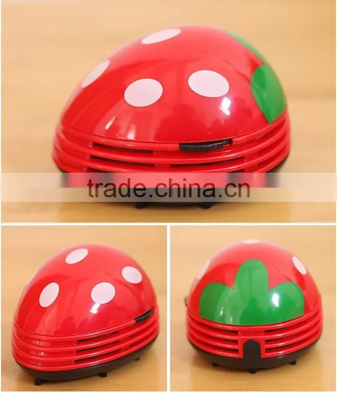 plastic office portable battery powered Mini Desktop Vacuum Cleaner