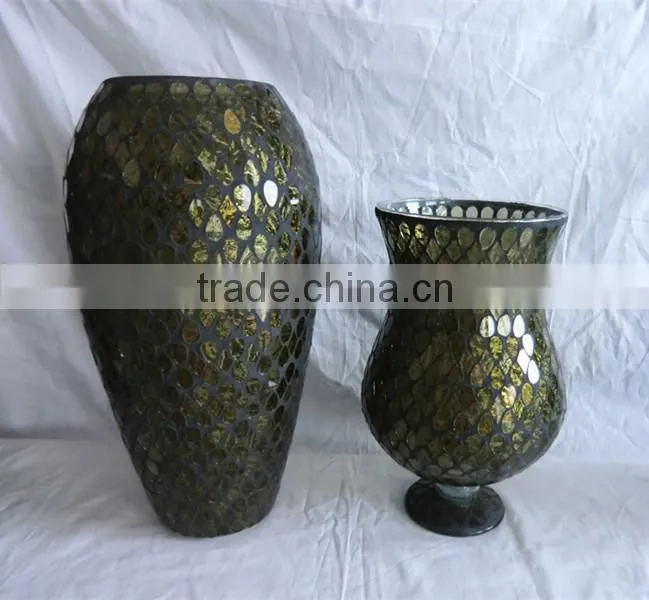 Hand Blown Modern Decorative Table Top Vases