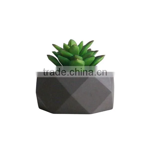 Head Vessel / Planter , Concrete succulent air planter