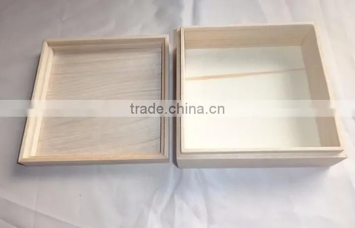 hot sale pine wood packing box from China