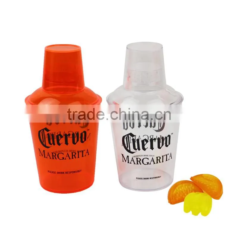 new products plastic shaker bottle for cocktail