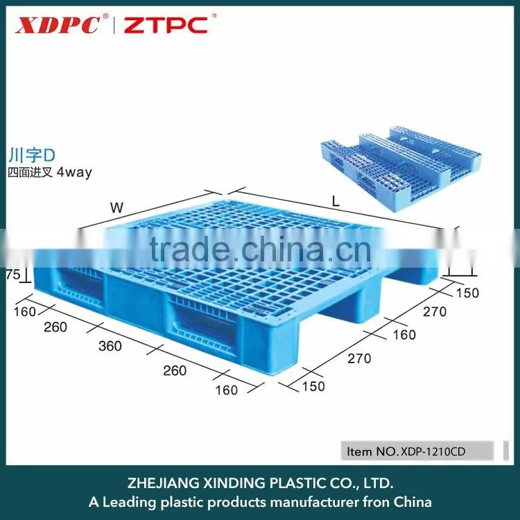 single side cheap light plastic pallet