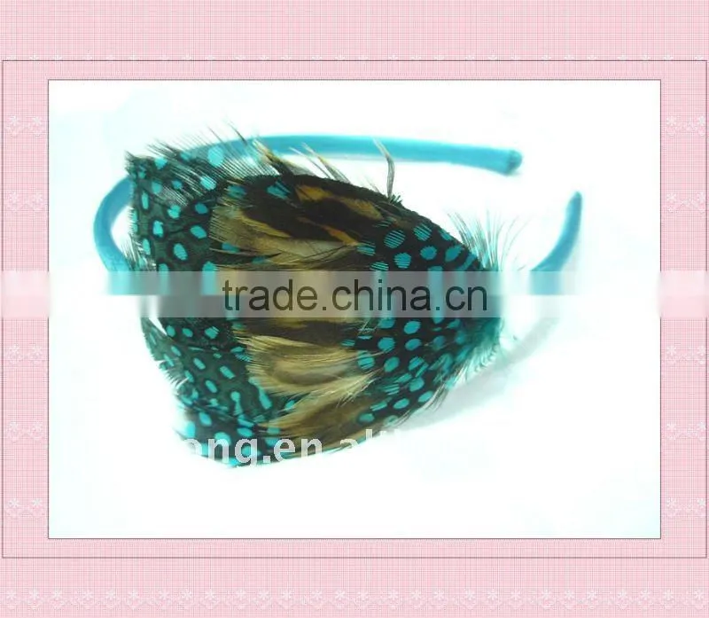 2015 stylish feather fascinator headband
