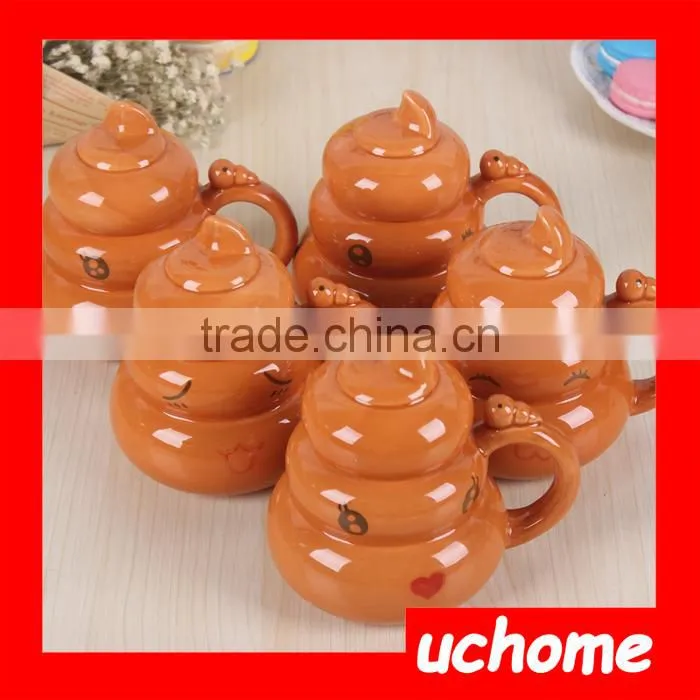 UCHOME Spoof 3D Design Ceramic Tea Mug