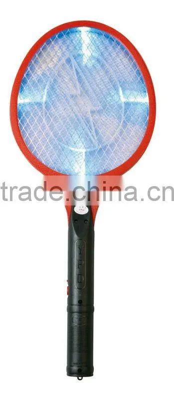 ZHOUYU rechargeable electric mosquito swatter with LED light