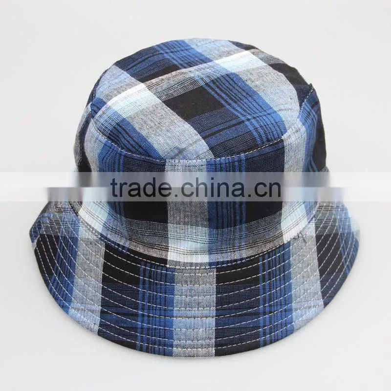 various of high quality europestyle checked bucket hat