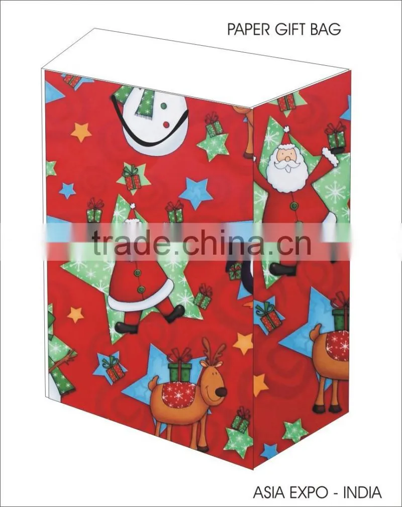 New Year 2016 paper Gift Bag (FREE SHIPPING)