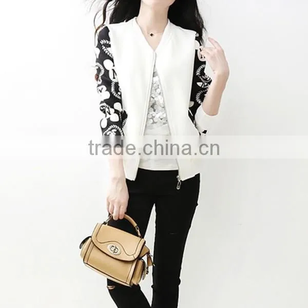 2016designs custom girl's slim fit baseball jacket