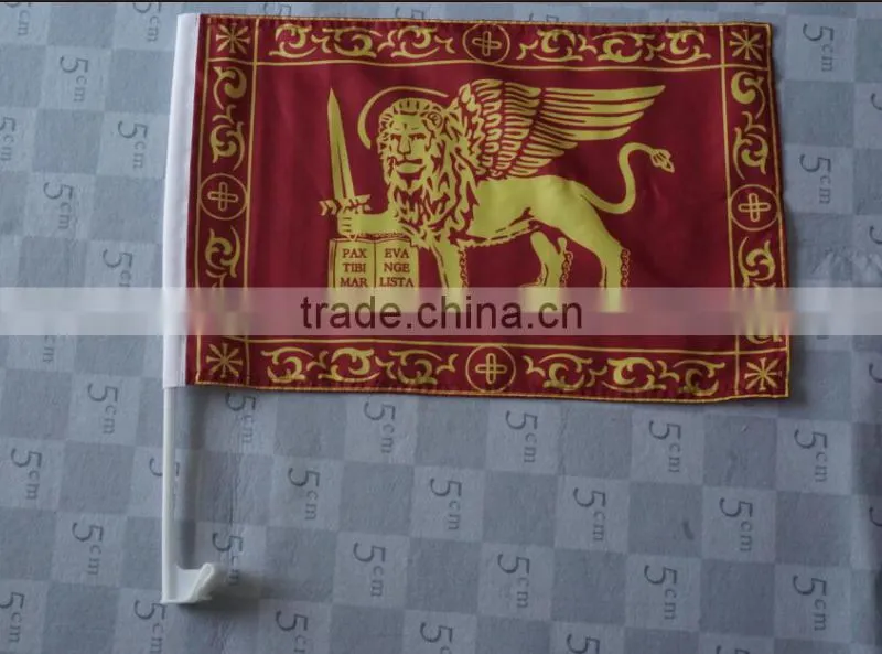 hanging car window flag