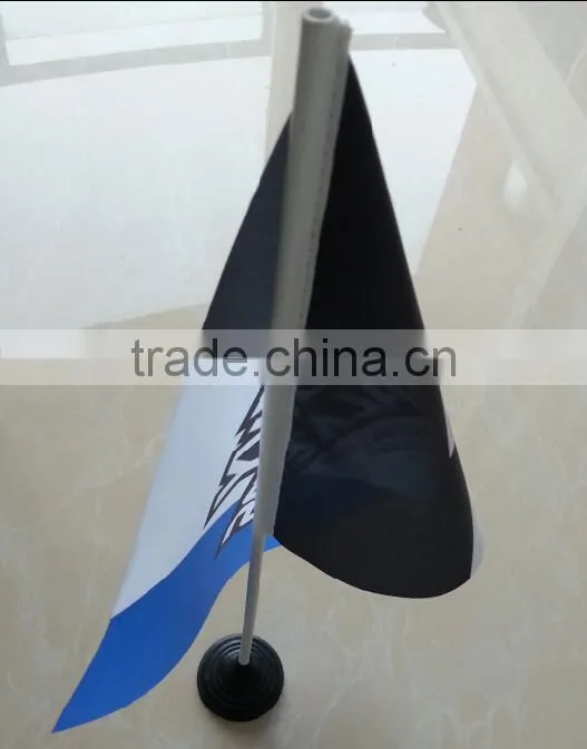 custom polyester table flag