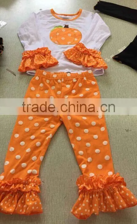 halloween pumpkin outfit kids pumpkin outfits Halloween boutique outfits girls halloween sets girls halloween pants sets