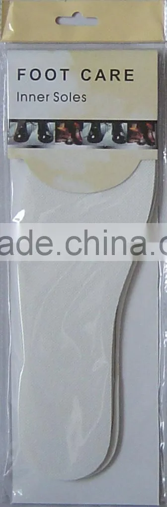 Firm soft walking type elastic PVC shoe pad