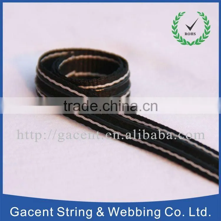 Eco friendly jacquard elastic fold over waistband for garment