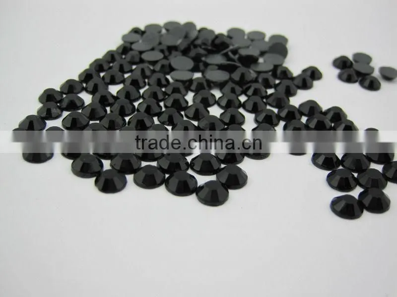 colorful high quality SS6 SS10 SS16 SS20 hot fix rhinestone