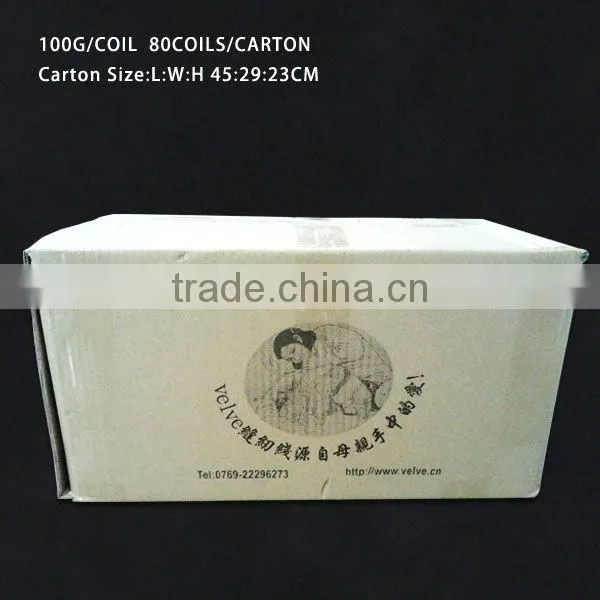 402 80% cotton Wrapped 20% polyester sewing thread for post dyed garments
