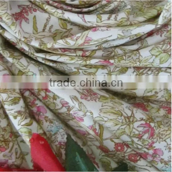 Bamboo cotton fiber plain printed woven fabrics