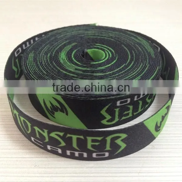 Single Face Style hot transfer printed grosgrain ribbon