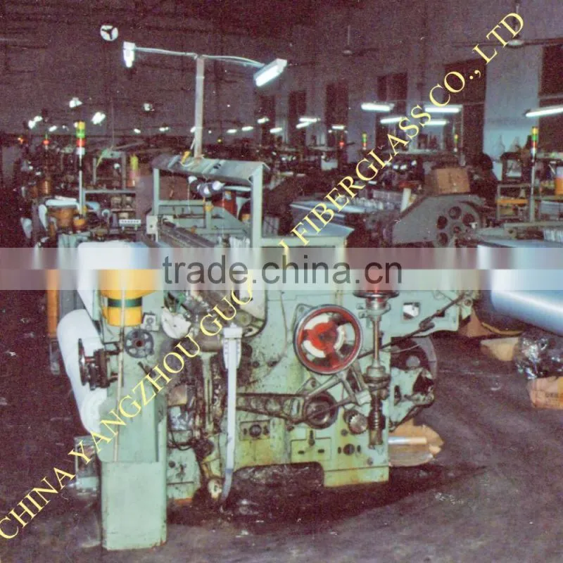 E-glass and C-glass plain woven fiberglass cloth