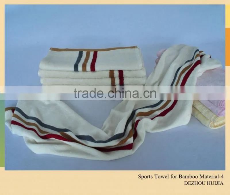 Lower Price New Arrival Hot Sale Bamboo Cotton Sports Towel
