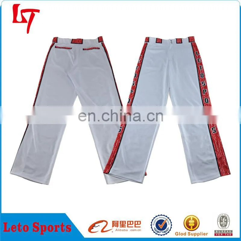 Custom womens baseball players wear pants pantalones beisbol
