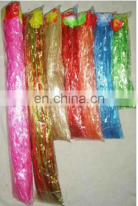 HAWAIIAN MULTI COLOURED FLOWER LEI NECKLACE GARLAND