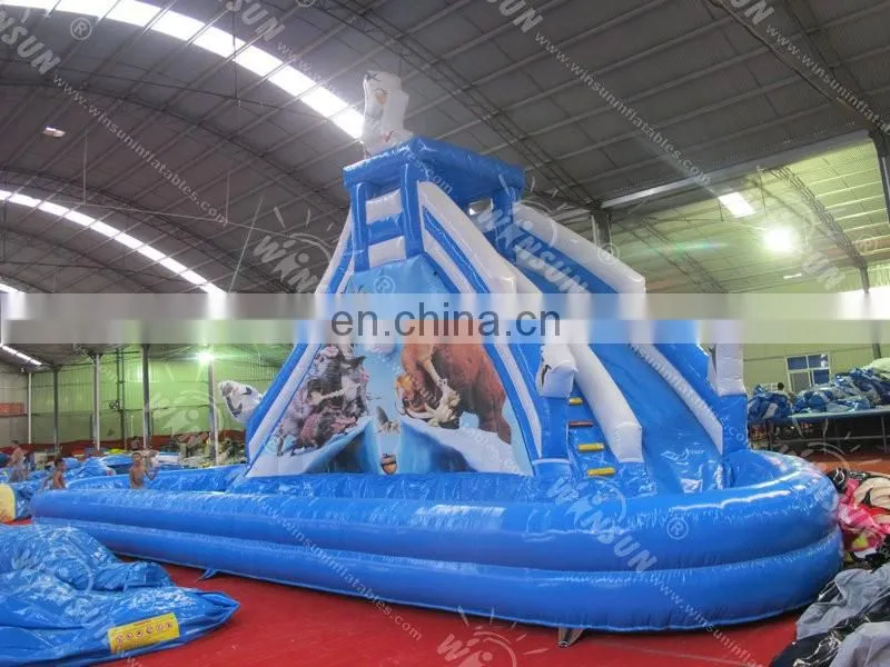 inflatable jumbo water slide inflatable slide for pool