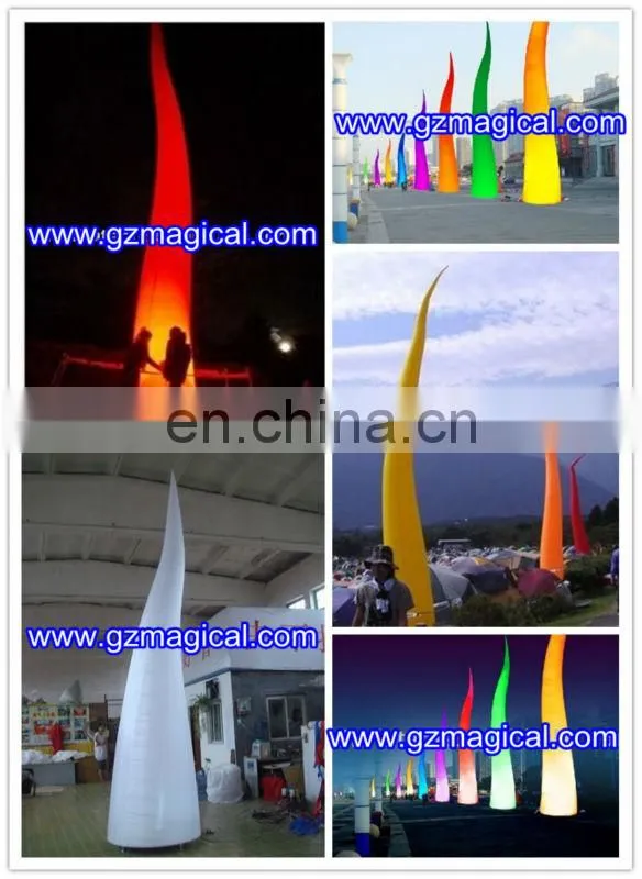 Promotional Customized inflatable fire decoration