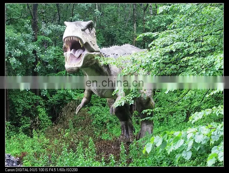 2015 The best quality manufacturer T-rex dinosaur robot