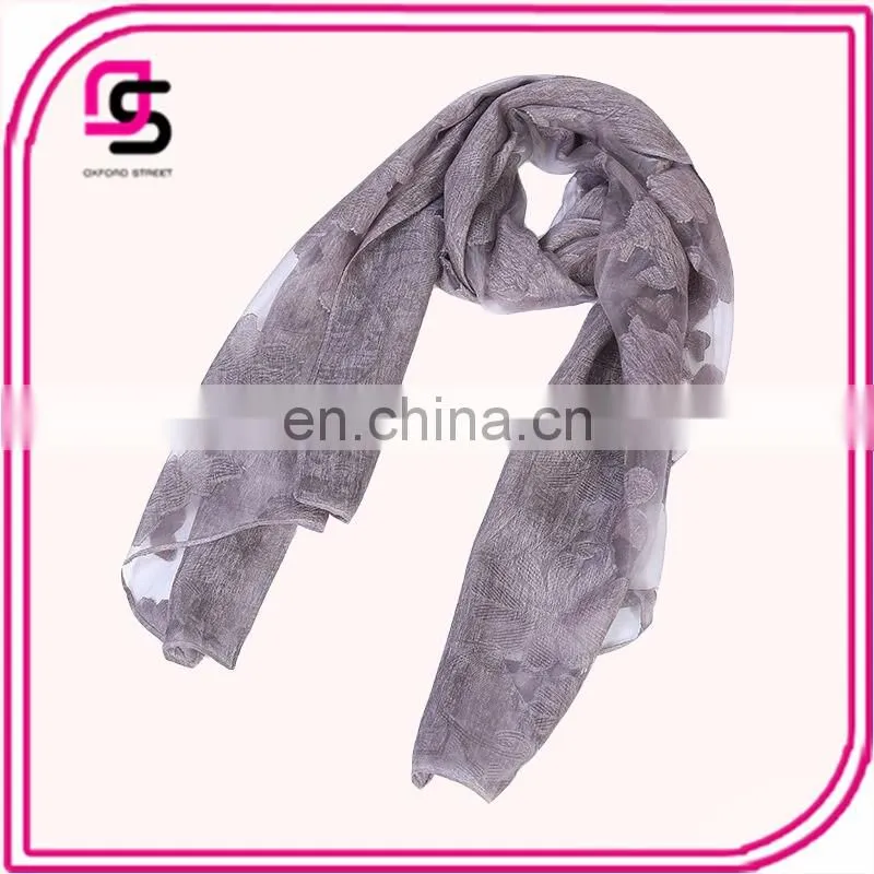 2017 Fashional pink embroidered shawl sexy women's dresses voile scarf