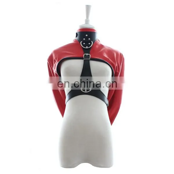 Leather bondage toys adult sex toy leather bondage suit