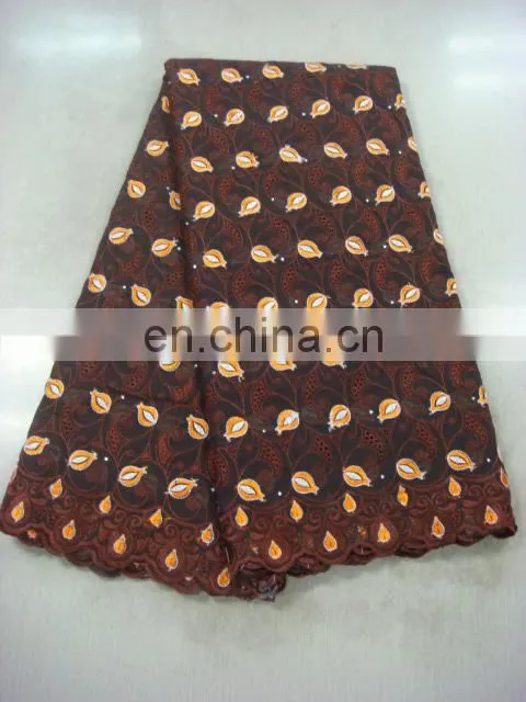 high quality swiss cotton voile lace(D175-4)