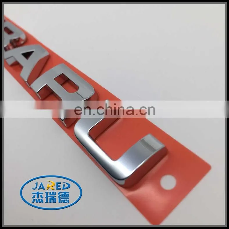 custom 3d metal aluminum nameplate badge