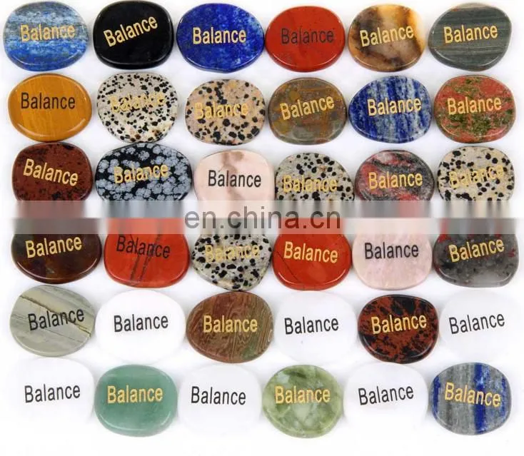 life tree Zodiac symbol engraved natural stone pendants charms logo label engraved pebbles cobblestone pendants charms hangers